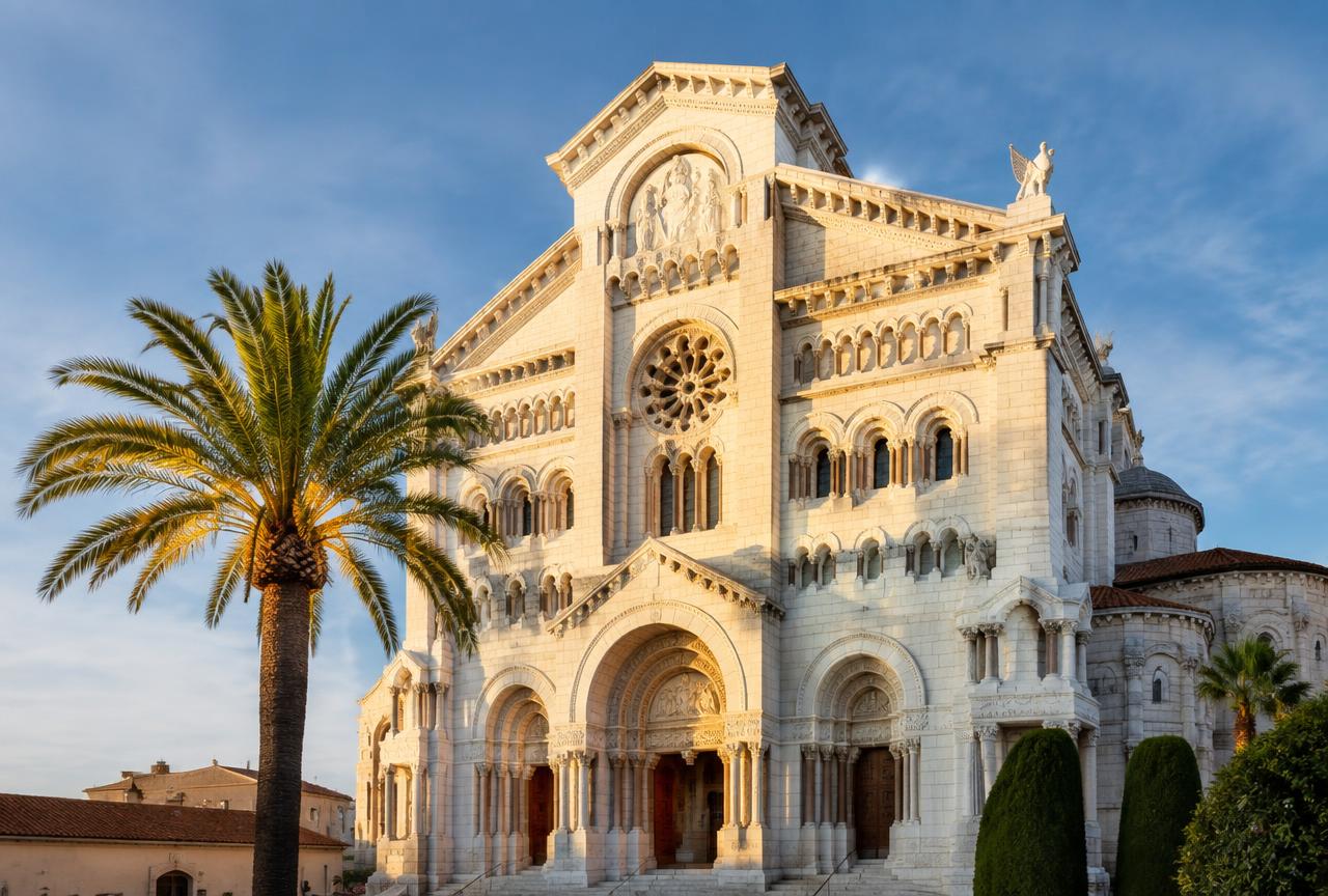 Cathédrale de Monaco sur le Rocher